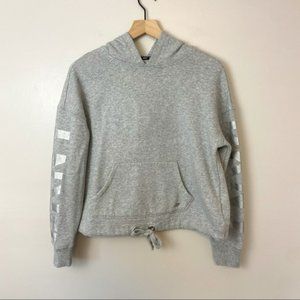 DKNY Sport Cropped Tie Hoodie